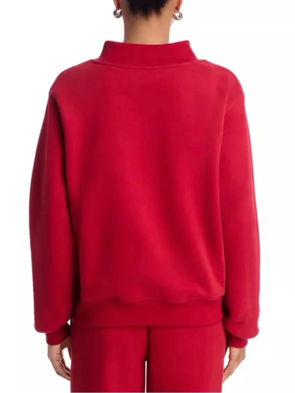 Parke Crimson Red Crewneck Sweatshirt pullover with White Lettering - Picture 2 of 7
